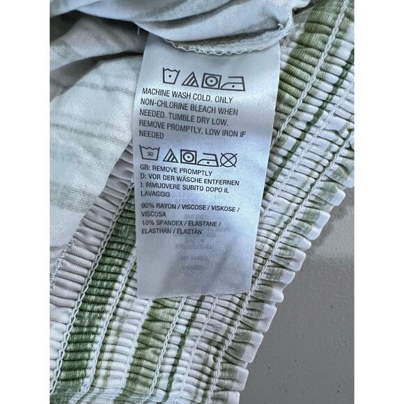 Susan Graver Printed Cool Touch Dolman Sleeve Top PALM LEAF NWOT SIZE 3XL - Picture 5 of 7